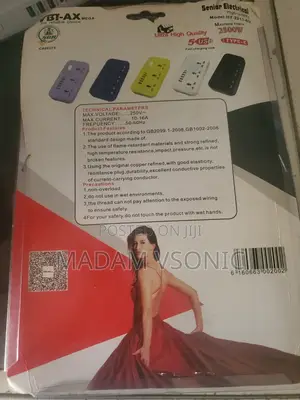 VBT-Ax 3 Way and 6 Usb( Type C) Extension Box