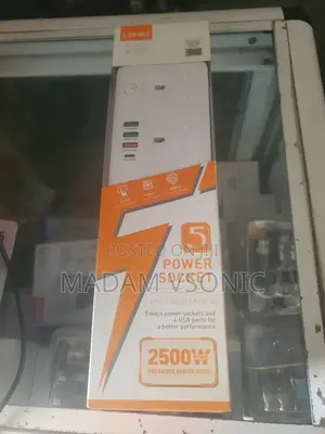 Lonio 5 Power Socket With Usb Extension Box