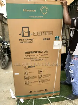 Hisense Two-Section Side by Side Refrigerator 529l