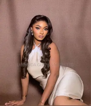 Full Frontal Chestnut Brown Spiral Bodywave Unit 28'inches Human Hair