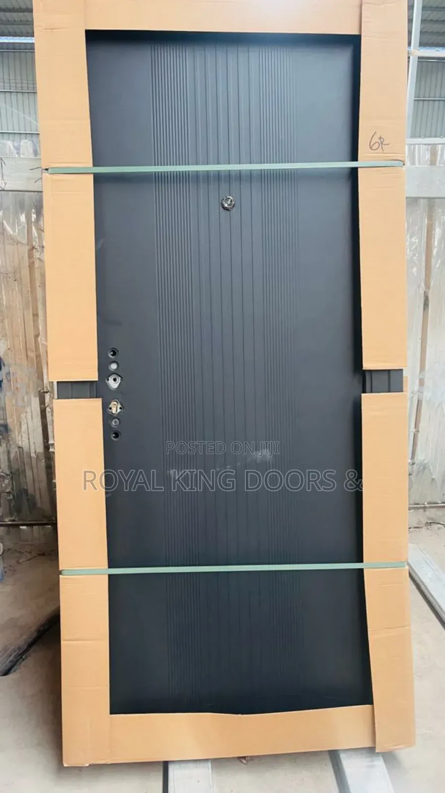 German 70mm Steel Security Doors 3ft By