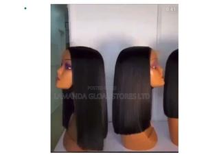 Closure Blunt Cut 14inches Human Hair Wig