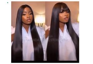 Closure Fringe Silky Straight 30'inches Human Hair