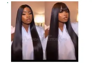 Closure Fringe Silky Straight 30'inches Human Hair