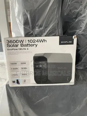 Ecoflow Delta 3 3600w/1024wh Solar Battery