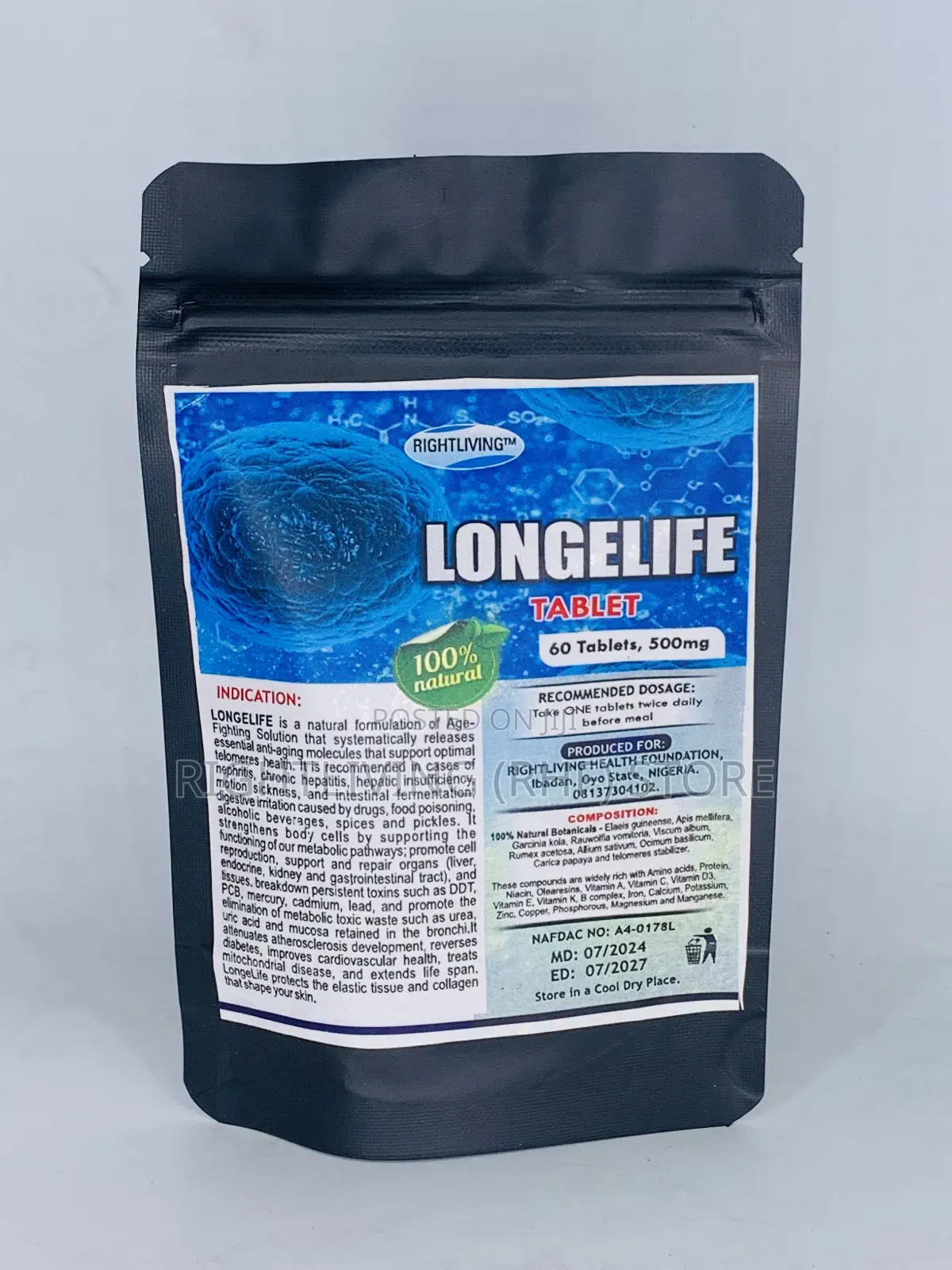 Longelife Tablet