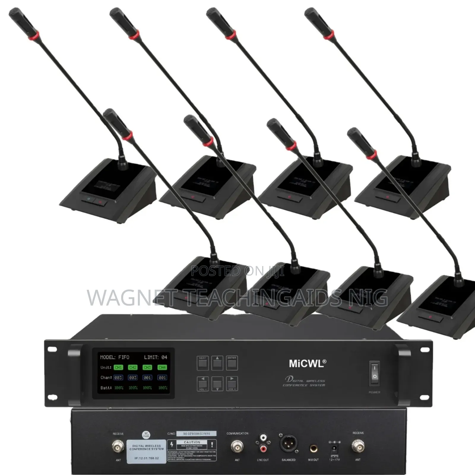 8in1 Delegate Conference Table Microphone