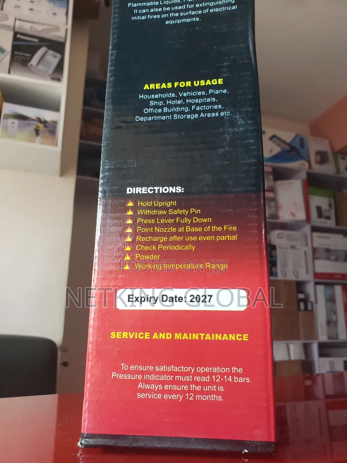1kg Abc Dry Powder Fire Extinguisher
