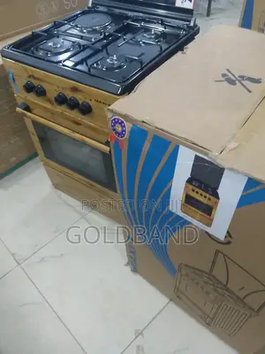 Maxi 3+1 Gas Cooker With Easy Ignition