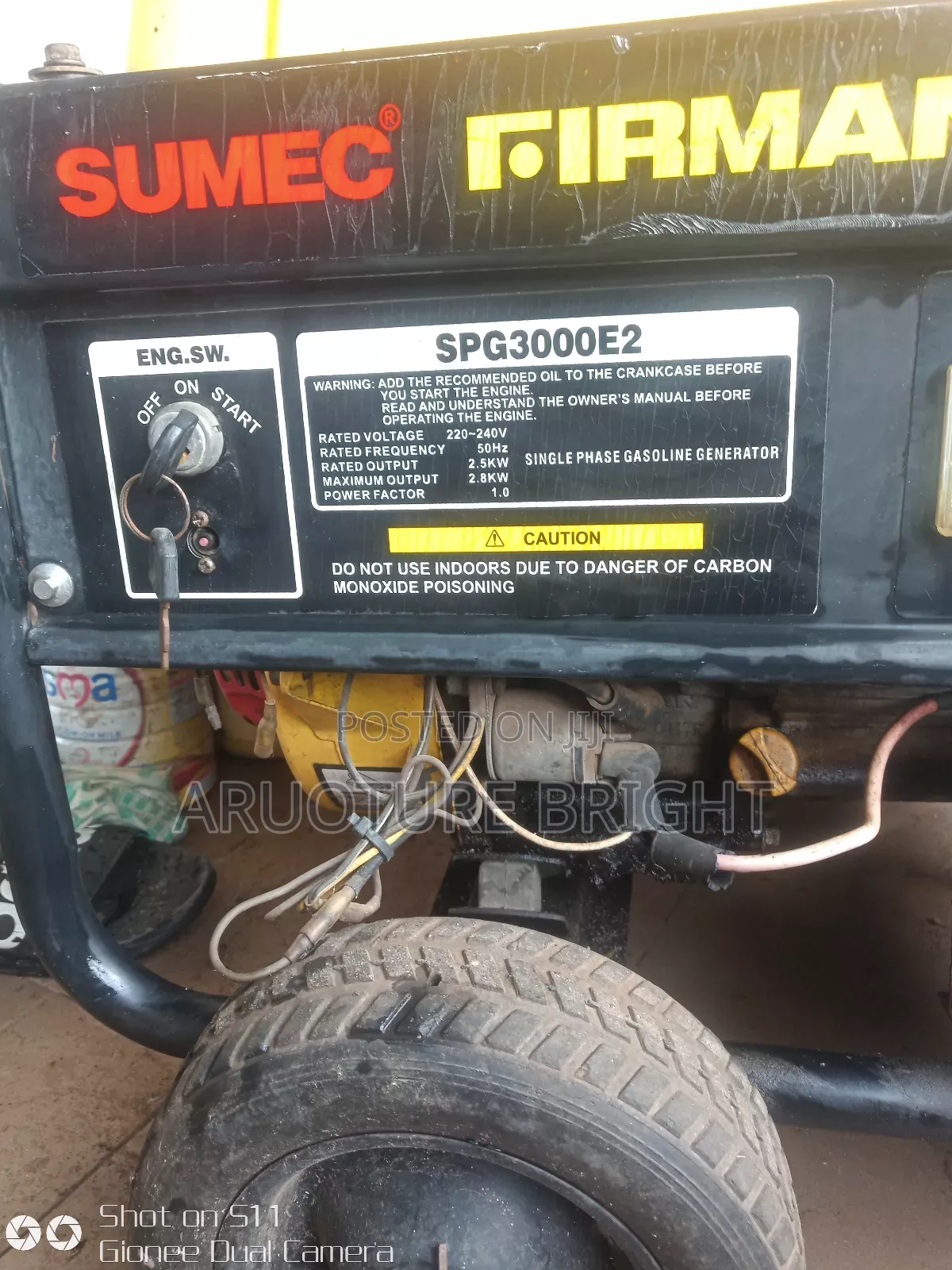 Fireman Generator 2500 W