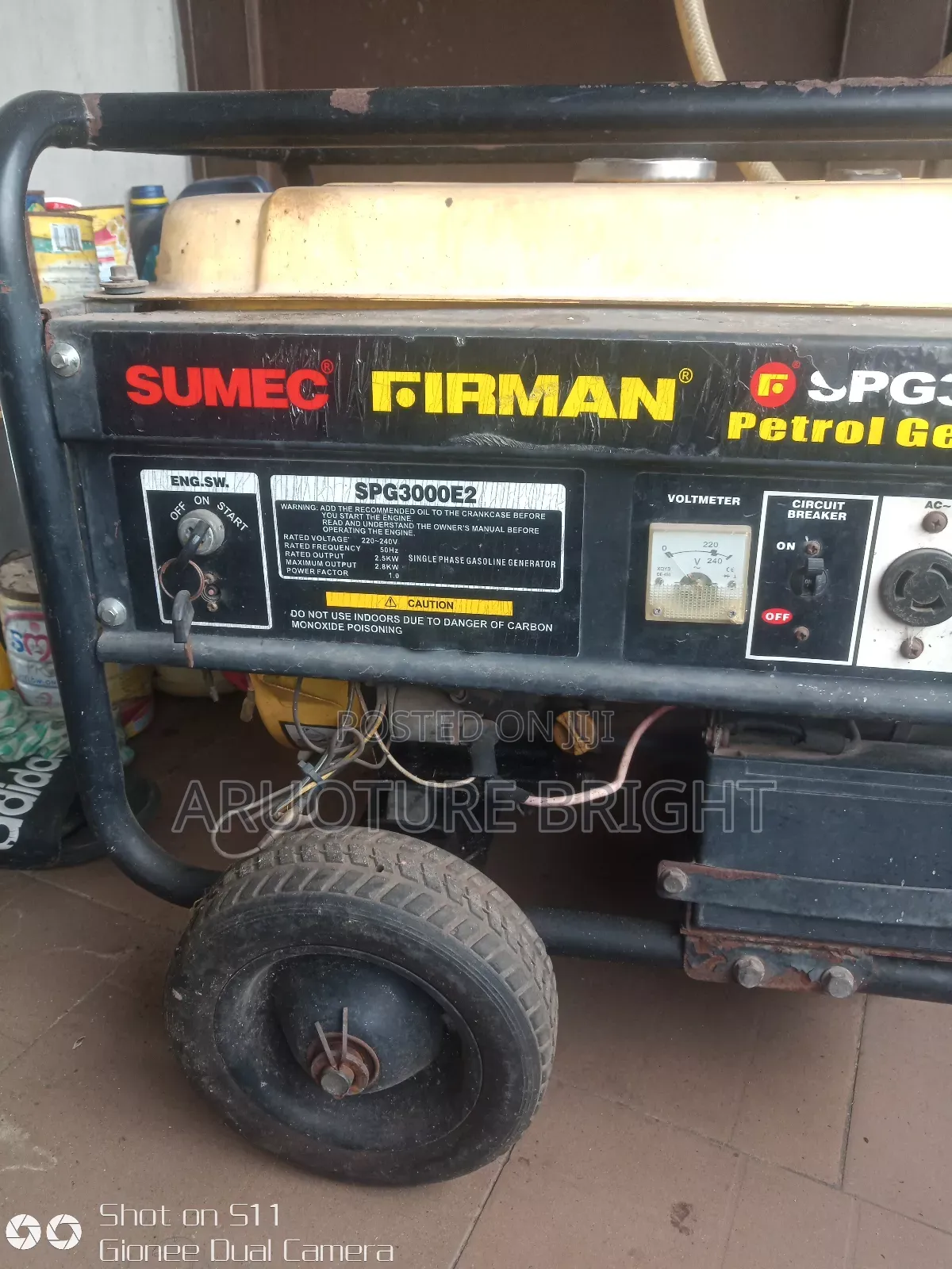 Fireman Generator 2500 W