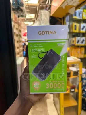 Gdtina 30,000mah Exclusive Powerbank Type C Output