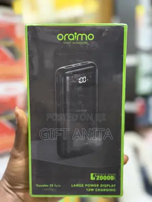 Oraimo 20,000mah Powerbank Traveler 12