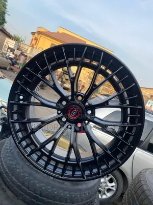 All Black 19 Inches Alloyed Wheel Rims Both for Toyota, Lesux and Benz