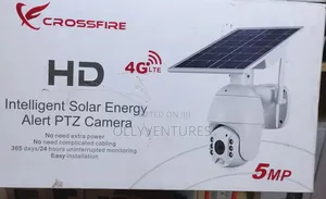 Crossfire Intelligent Hd Solar Energy Alert PTZ 5mp Secure Camera