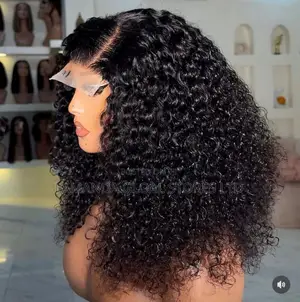 Full Closure SDD Jerry Curls Unit 18'inches Pure Human Hair