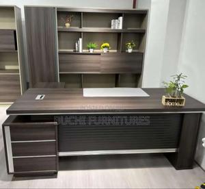 Buchi Table High Quality Imported Luxury Office Table Available to Pick in Sapele ...