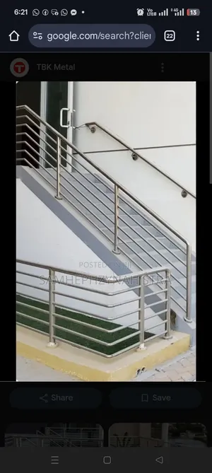 Glass and Stainless Staircase