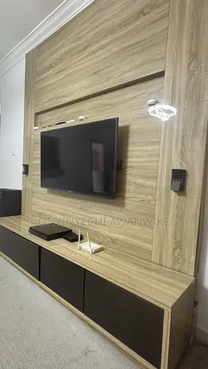 Modern Clean Tv Console, Television Not Inclusive