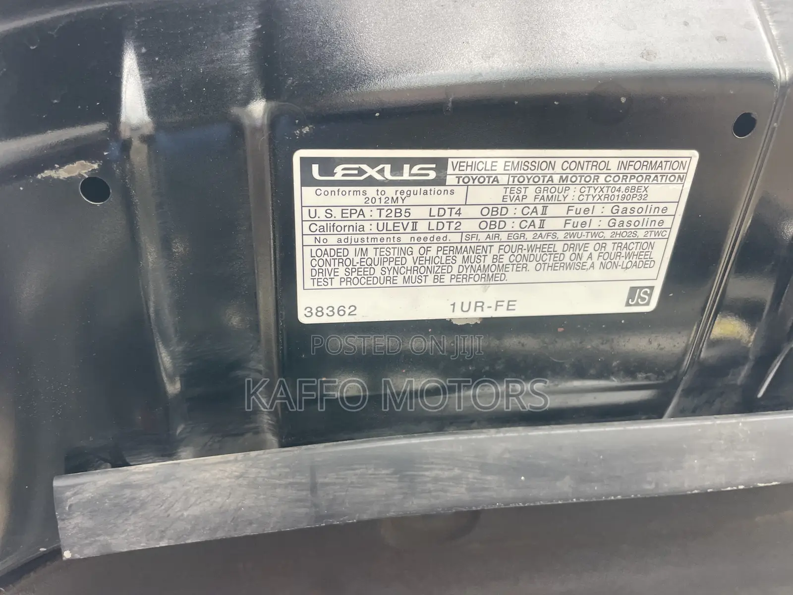Lexus GX 460 Premium 2012 Black