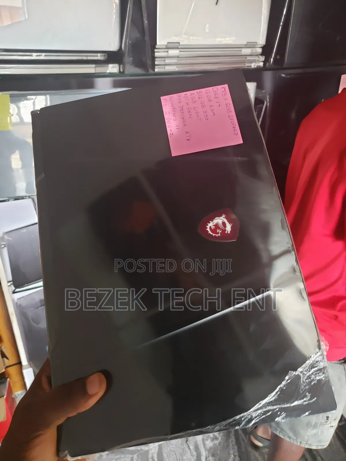 New Laptop MSI GL75 Leopard 16GB Intel Core I7 SSD 512GB
