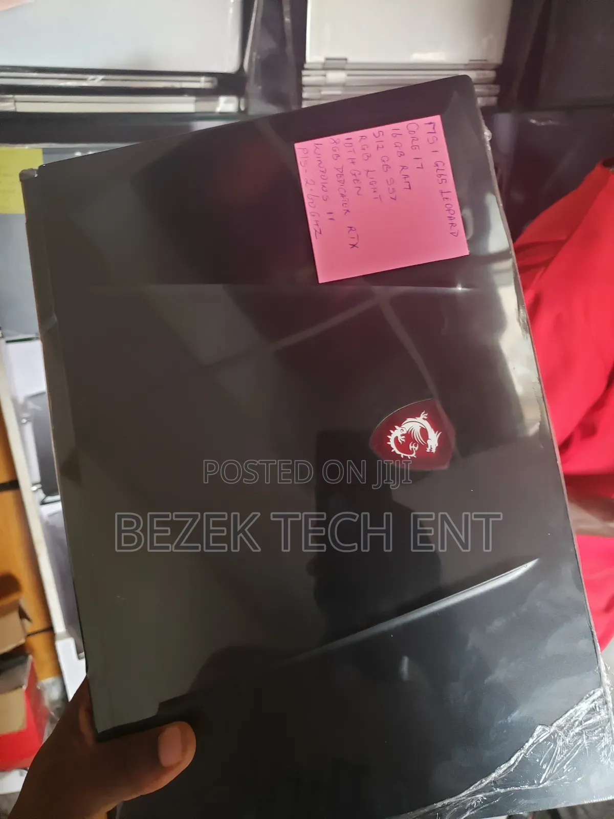 New Laptop MSI GL75 Leopard 16GB Intel Core I7 SSD 512GB