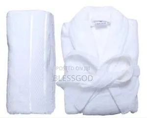 Quality Bathrobe and Towel