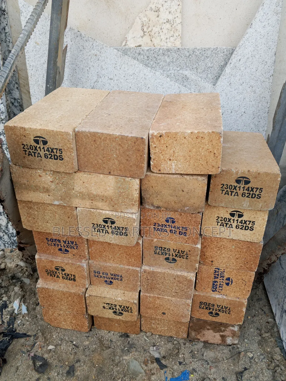 90mm Refractory Fire Clay Brick Is Used in Highly Temperature Area