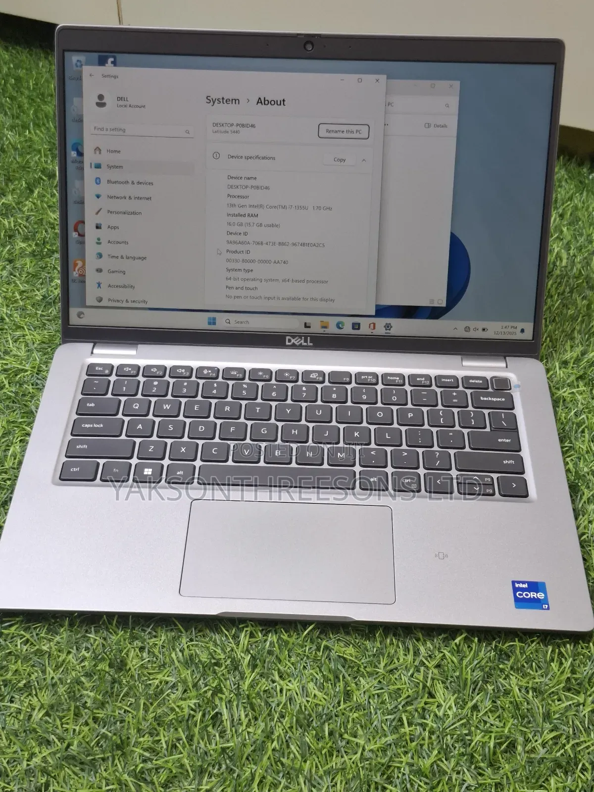 Laptop Dell Latitude 5440 16GB Intel Core I7 SSD 512GB