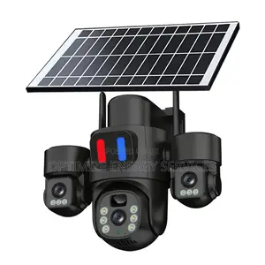9mp 4g 3 Lens Solar Camera