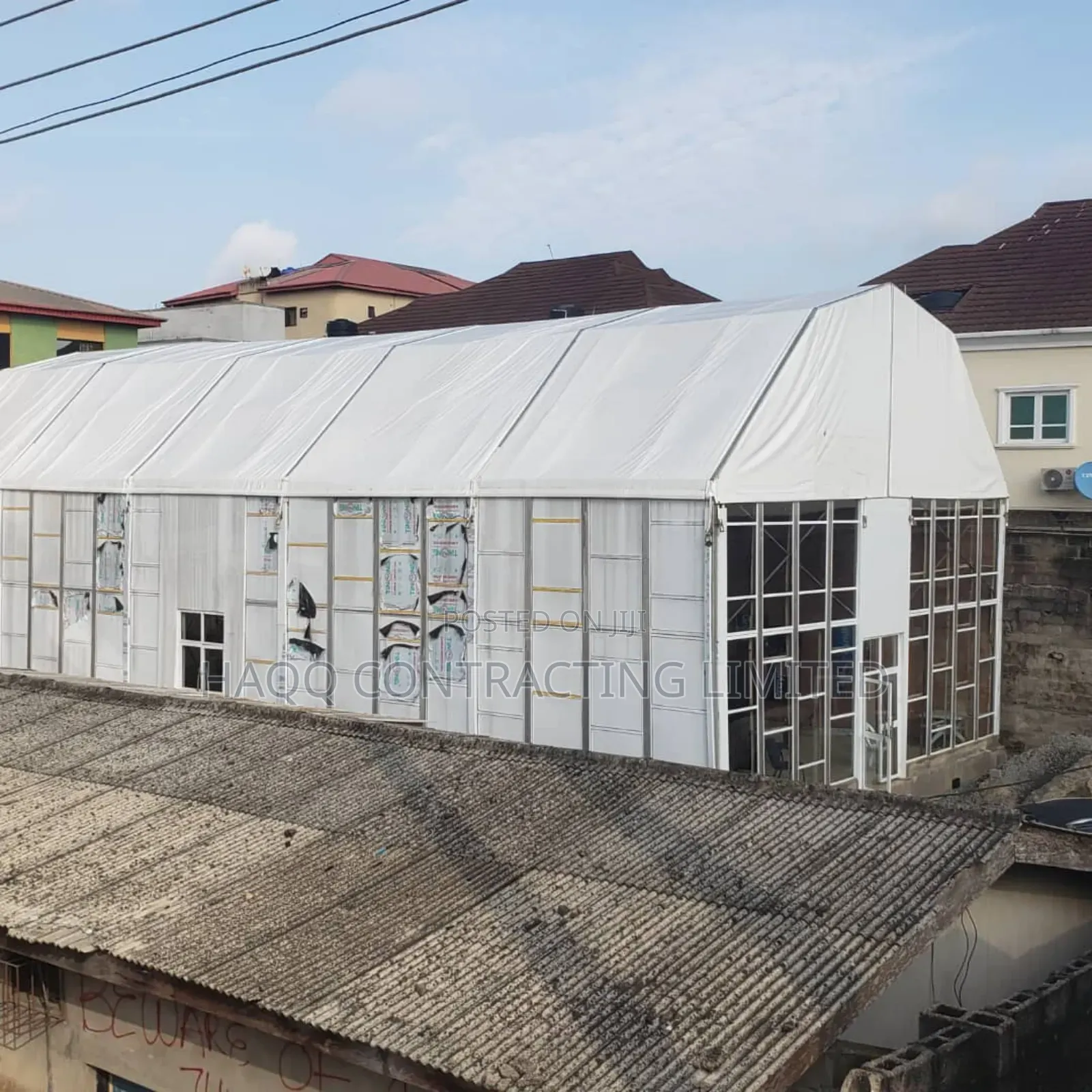 Marquee Tent and Canopy Construction