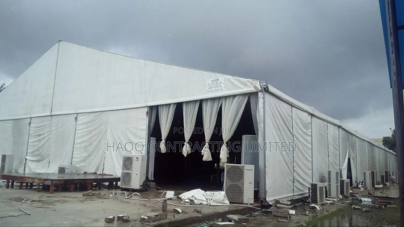 Marquee Tent. Standard Marquee Tent Construction