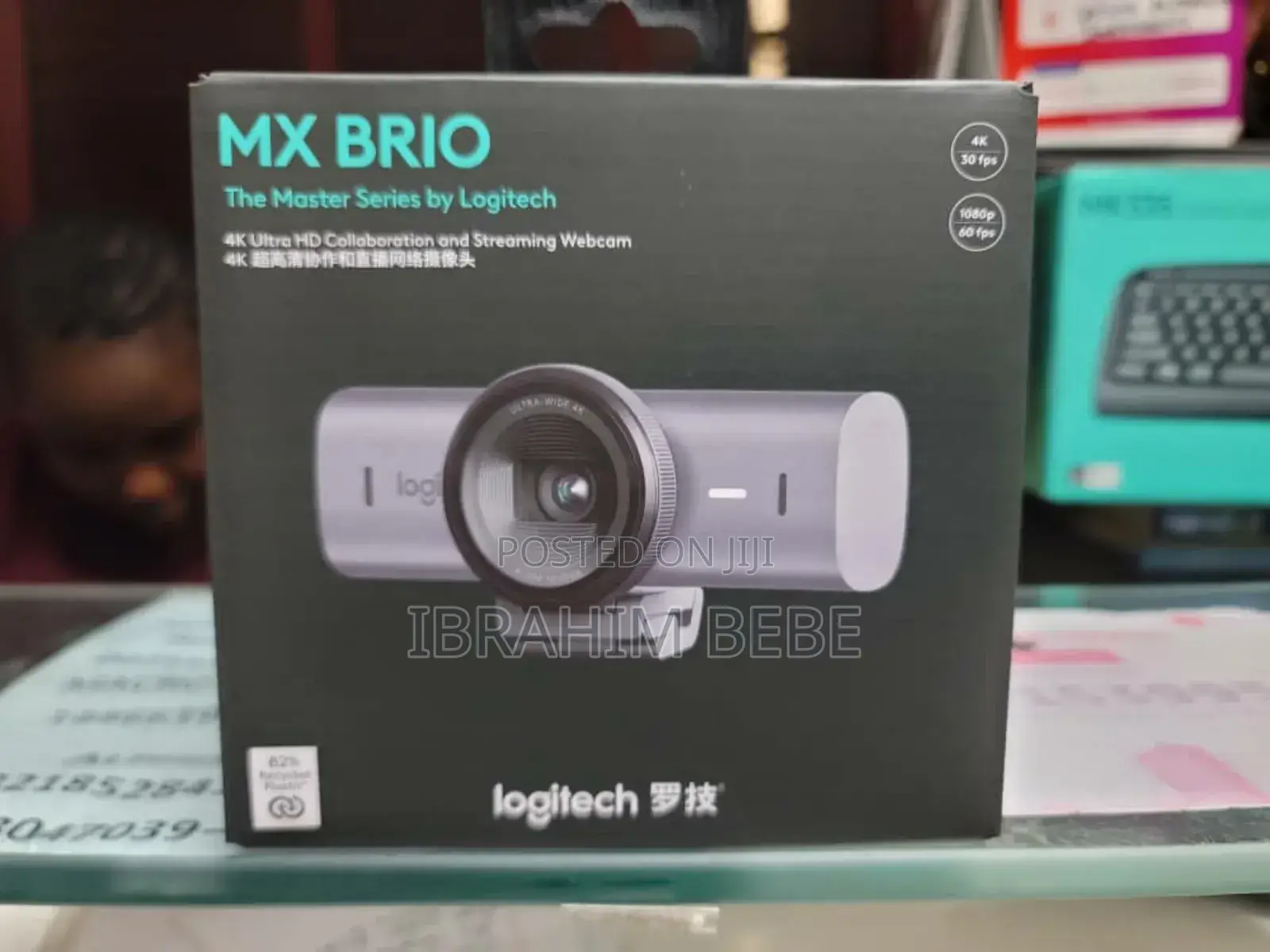 Logitech Mx Brio Webcam 