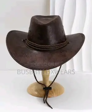 New Leather Cowbow Hats