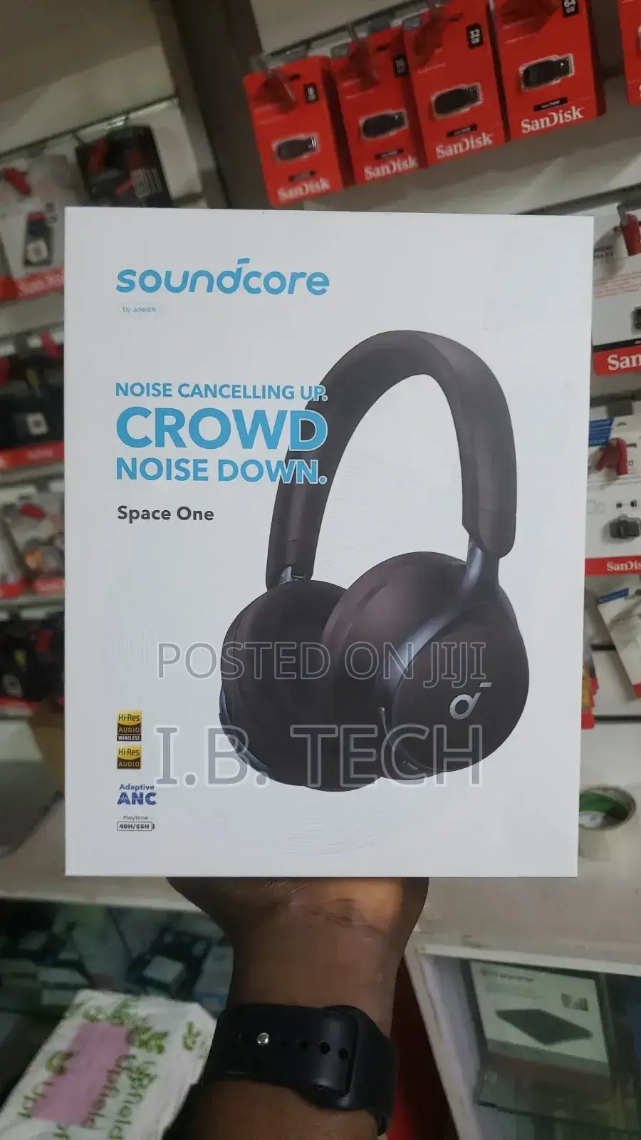 Soundcore by Anker Space One Bluetooth Headphones