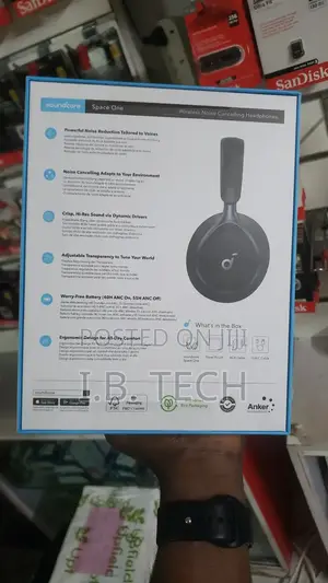 Soundcore by Anker Space One Bluetooth Headphones