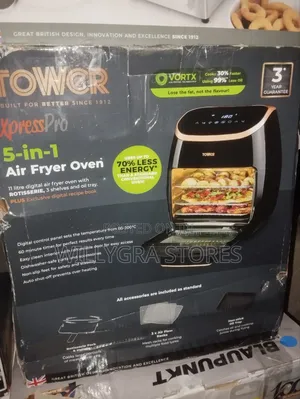 Tower Xpress Pro 5 - In - 1 Digital Air Fryer Oven With Rotisserie