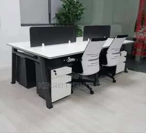 Workstation Desk With Chairs