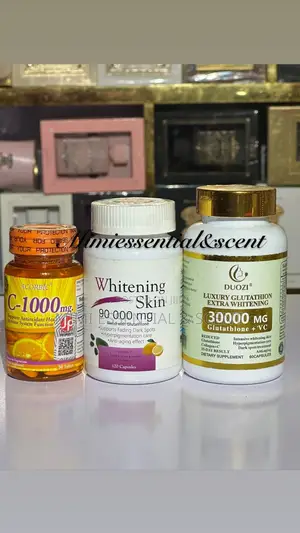 alpha arbutin and glutathione Joke apart our product dey work ohhh 😯 see skin na 😩and you will achieve  this skin with just smal money #whitening #skincareroutine #beauty  #glowingskin #glutathione main image 1