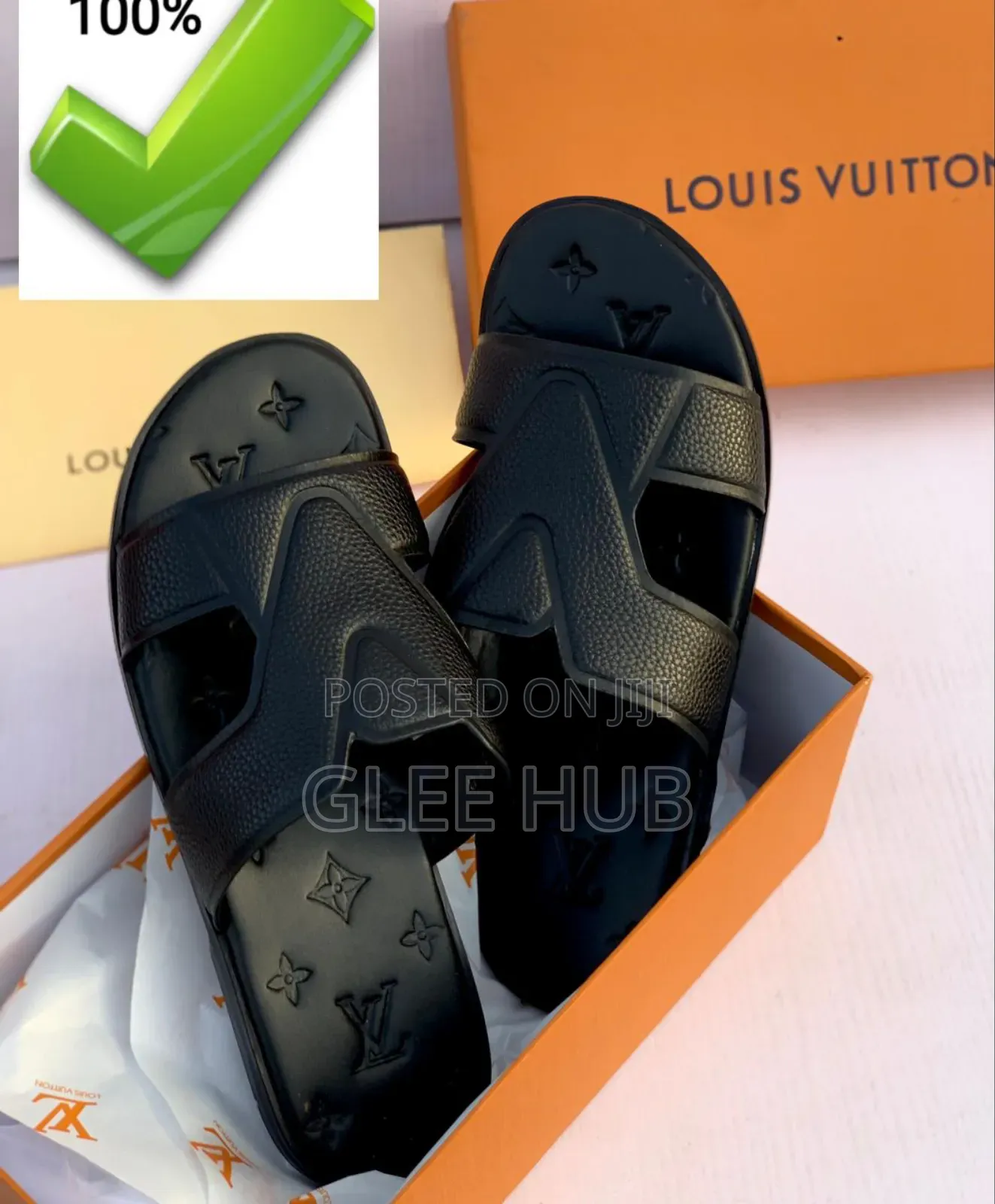 Louis Vuitton Palms Slippers