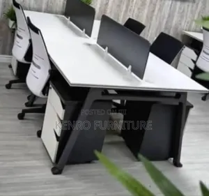 Workstation Desk With Chairs