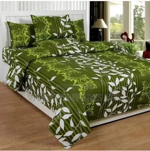 Complete Duvet Set. 1 Bedsheet, 4 Pillowcases Duvet Quality Material