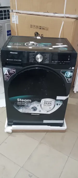 Hisence Inverter Wash Dry 10/5kg Front Loader Full Automatic Machine