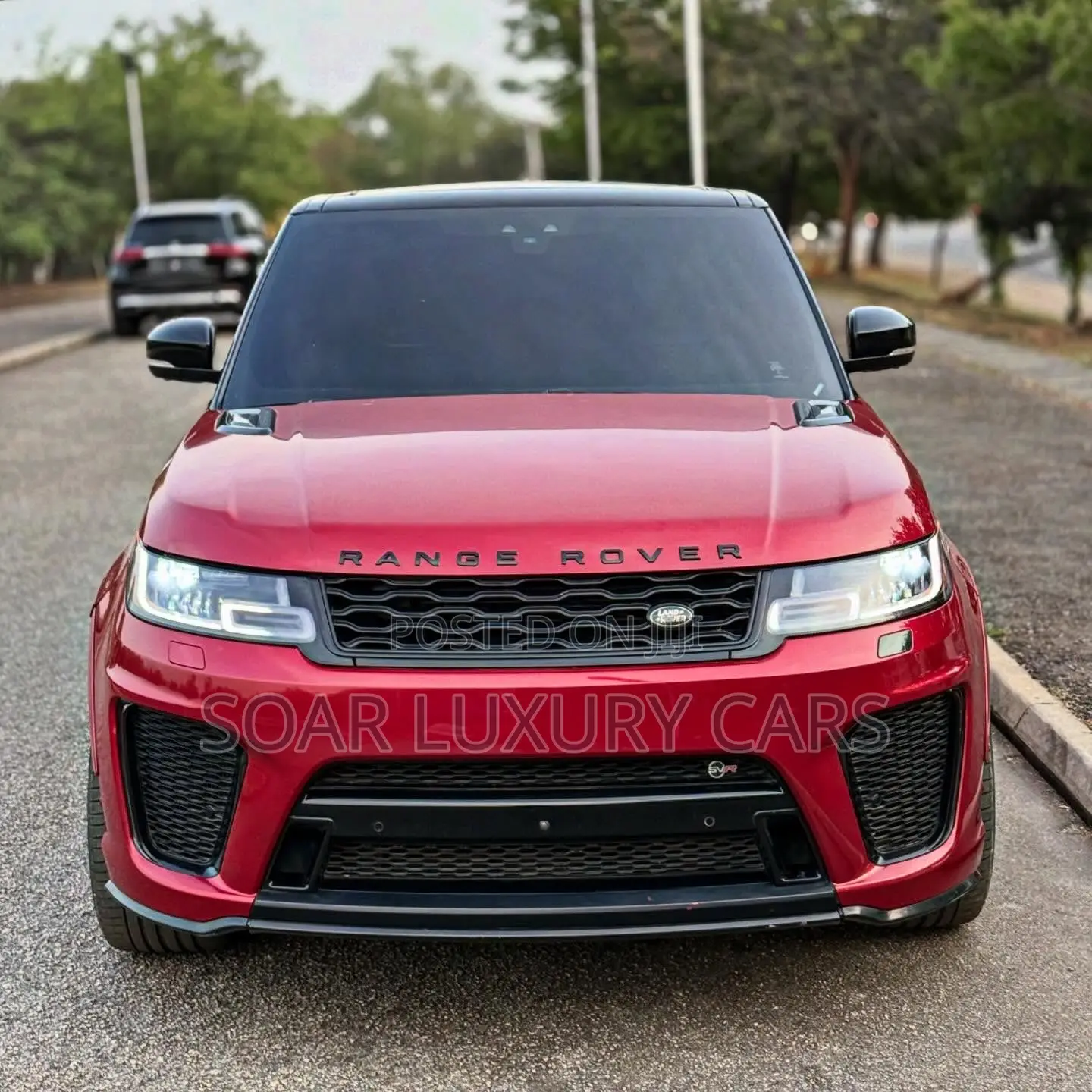 Red Rovcer Land Rover Range Rover Sport 2021 Red in Central Business District ...