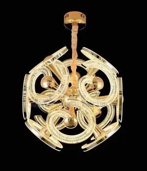 Corona Ring Design Chandelier 9 Hands