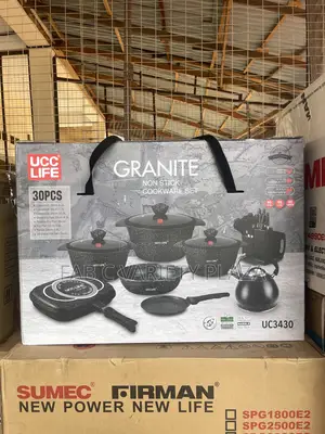 Black Granite Full Kitchen Set of Everything