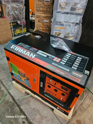 Zero Noise Sps12000se Firman Petrol Soundproof Generator With Warranty