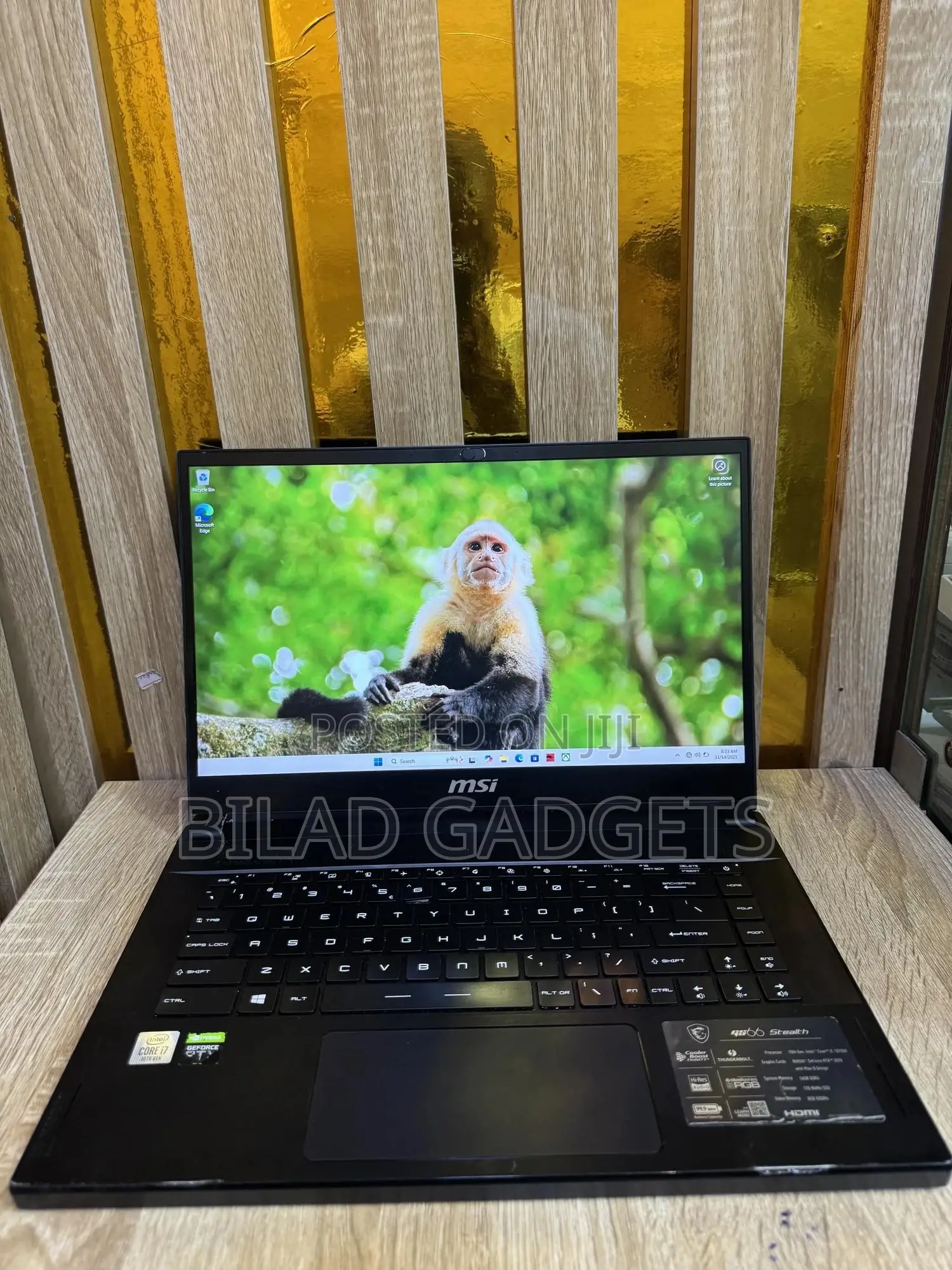 Laptop MSI Stealth GS77 16GB Intel Core I7 SSD 1T