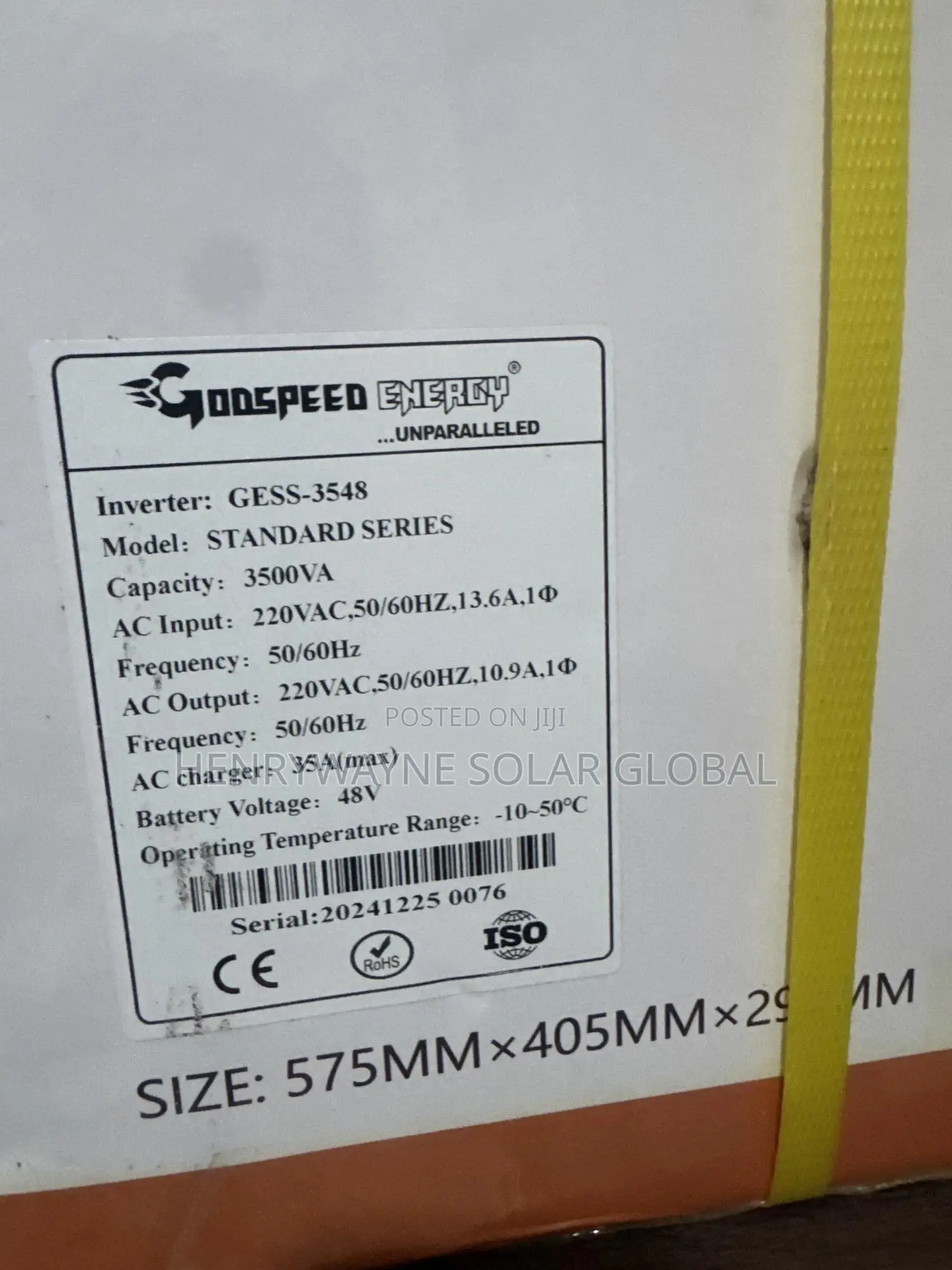 3.5kva 48v Godspeed