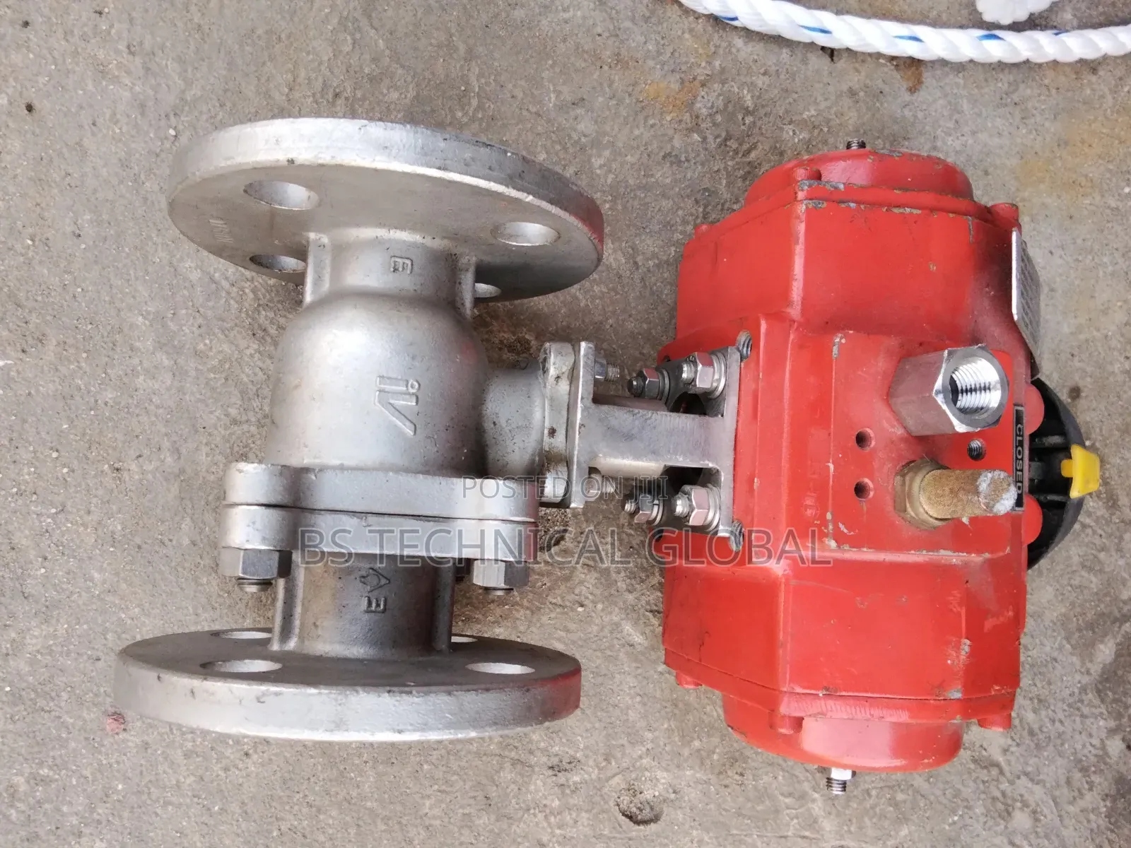 Prisma Pa15s Pneumatic Actuator Ball Valve 1"